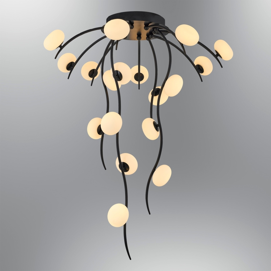 Plafonnier LED en saillie GELA 18xLED/3W/230V 3000K noir