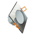 Plafonnier LED encastrable pour salle de bains BONO LED/8W/230V 3000K IP65 chrome mat