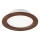 Plafonnier LED encastré WOODY SPOT LED/16,5W/230V 4000K cerisier Ø 18,5 cm