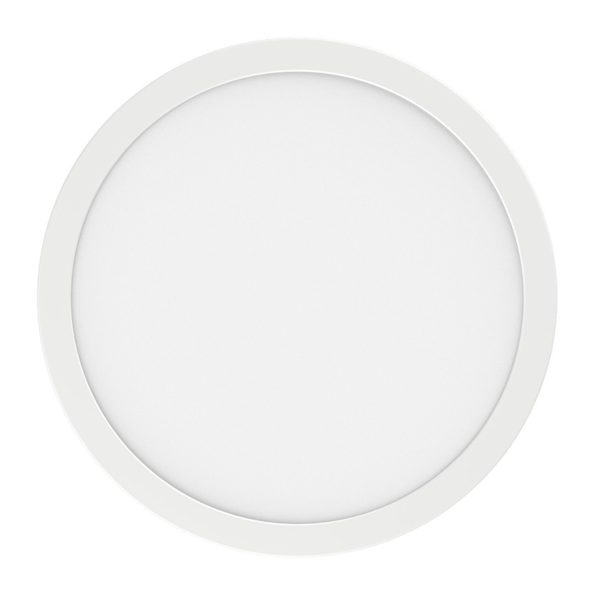 Plafonnier LED EVORA 24W/230V 3000/4000/6000K Ø 30 cm blanc