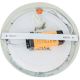 Plafonnier LED FENIX LED/12W/230V 3800K d. 17 cm neige blanc