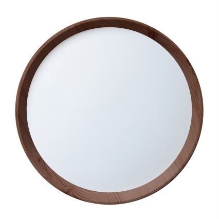 Plafonnier LED FOREST 24W/230V Ø 39 cm marron