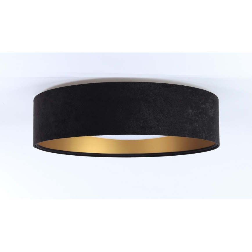 Plafonnier LED GALAXY LED/24W/230V Ø 44 cm noir/doré