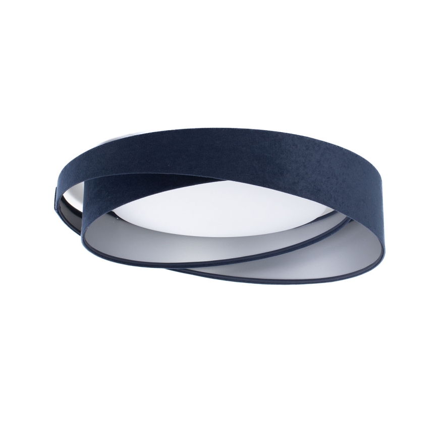 Plafonnier LED GALAXY MODERN LED/24W/230V Ø 55 cm bleu/argenté
