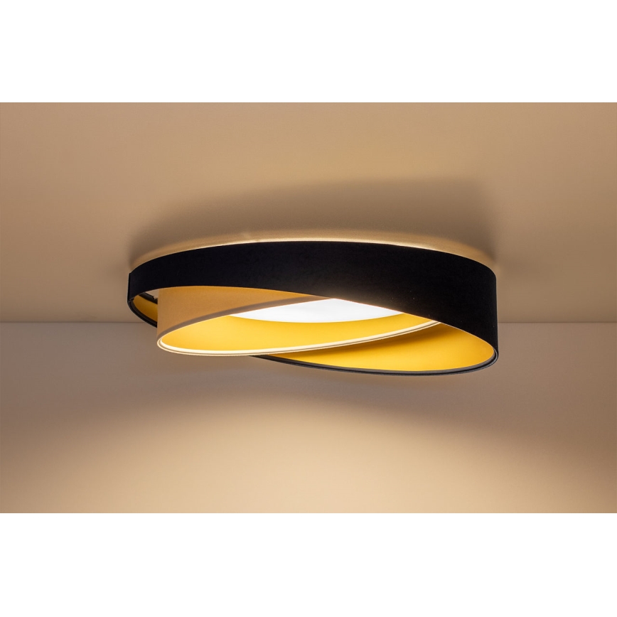 Plafonnier LED GALAXY MODERN LED/24W/230V Ø 55 cm bleu/blanc/doré