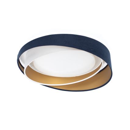 Plafonnier LED GALAXY MODERN LED/24W/230V Ø 55 cm bleu/blanc/doré
