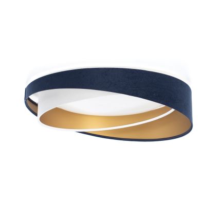 Plafonnier LED GALAXY MODERN LED/24W/230V Ø 55 cm bleu/blanc/doré