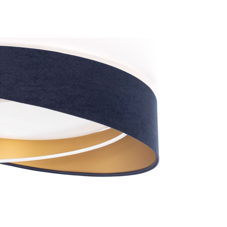 Plafonnier LED GALAXY MODERN LED/24W/230V Ø 55 cm bleu/blanc/doré