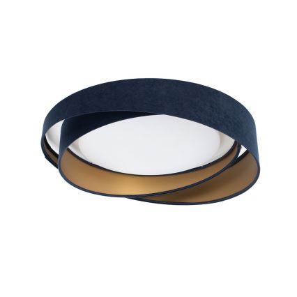 Plafonnier LED GALAXY MODERN LED/24W/230V Ø 55 cm bleu/doré