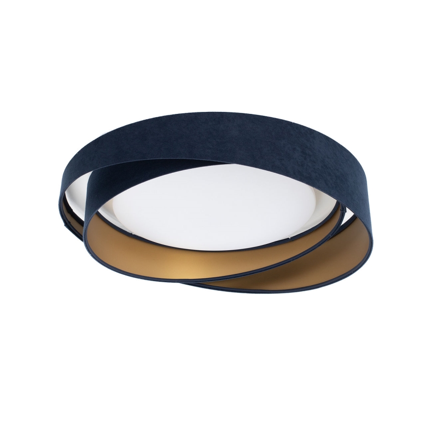 Plafonnier LED GALAXY MODERN LED/24W/230V Ø 55 cm bleu/doré