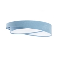 Plafonnier LED GALAXY MODERN LED/24W/230V Ø 55 cm bleu