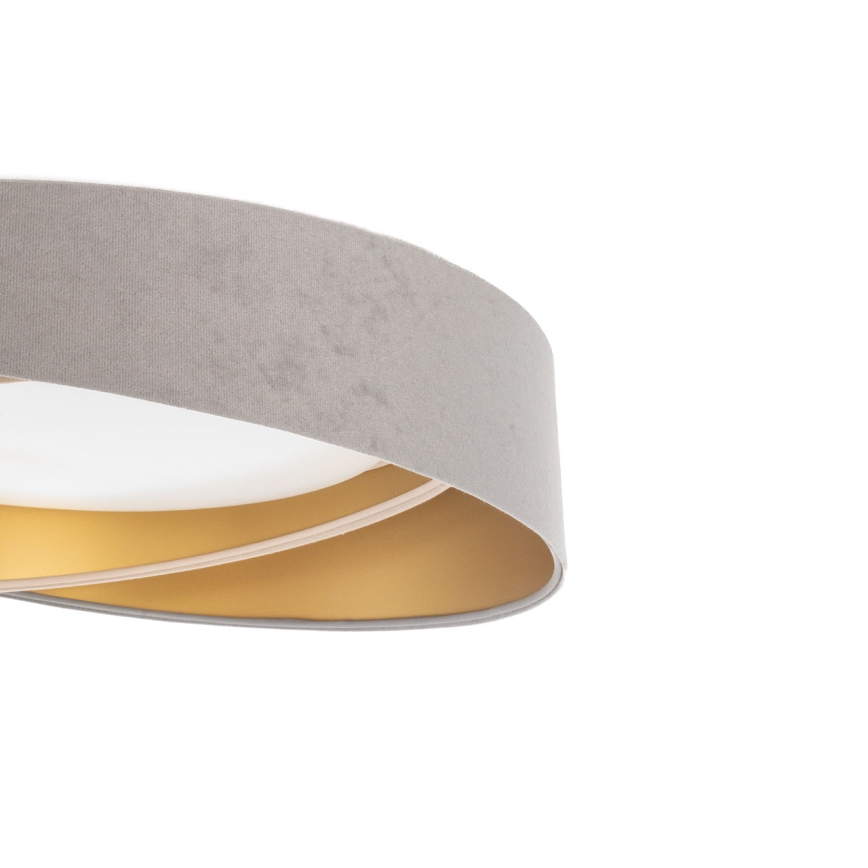 Plafonnier LED GALAXY MODERN LED/24W/230V Ø 55 cm gris/beige/doré