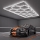 Plafonnier LED HEXAGON 696 W 85-265 V 6500 K 484 x 243 cm IRC 90 IP44 blanc