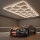Plafonnier LED HEXAGON LED/696W/85-265V 4000K 484x243 cm CRI 90 IP44 blanc