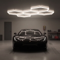 Plafonnier LED HEXLINE LED/216W/230V 4000K 208x300 cm blanc