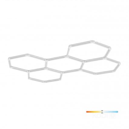 Plafonnier LED HEXLINE LED/216W/230V 4000K 208x300 cm blanc
