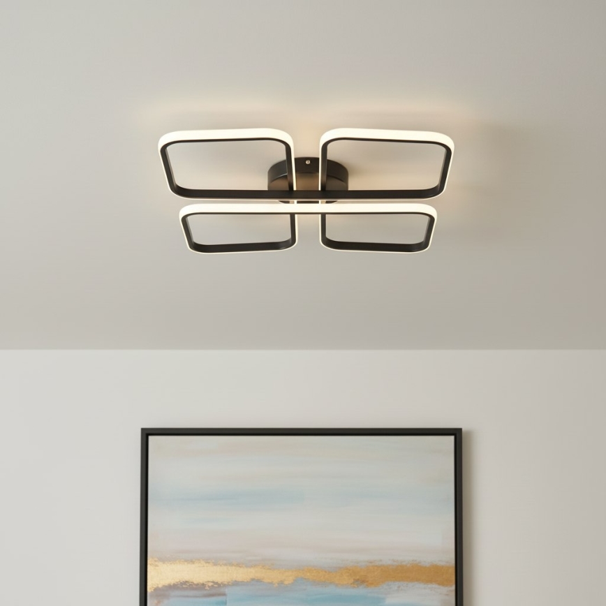 Plafonnier LED HIDALGO LED/40W/230V noir