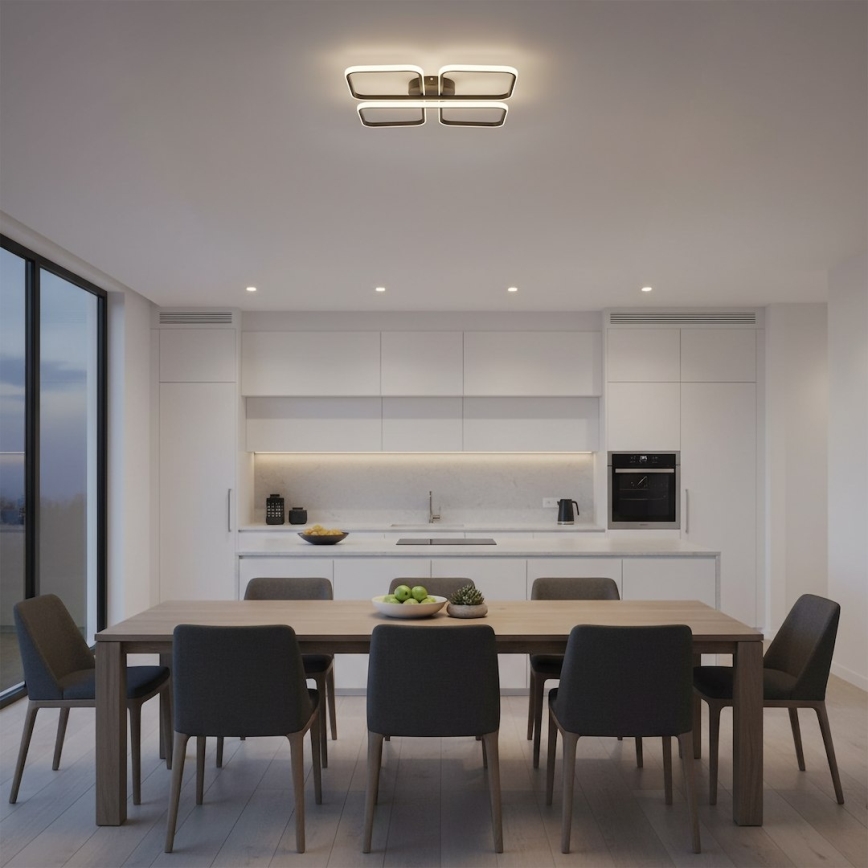 Plafonnier LED HIDALGO LED/40W/230V noir