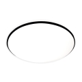 Plafonnier LED HUGO LED/16/24/32W/230V 3000/4000/6500K Ø 37 cm IP54 noir