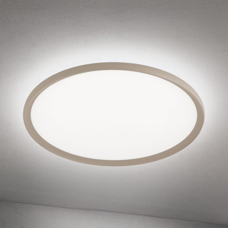 Plafonnier LED KANT 50W/230V 2700/3200/4000K Ø 60 cm beige
