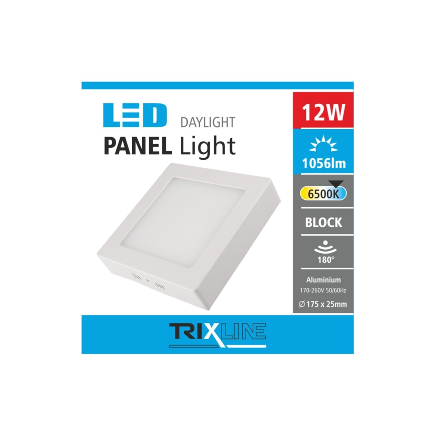 plafonnier LED LED/12W/230V 6500K