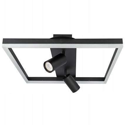 Plafonnier LED LED/38W/230V + 2xGU10/30W noir
