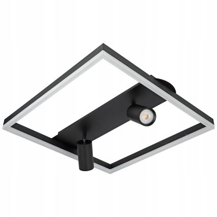 Plafonnier LED LED/38W/230V + 2xGU10/30W noir