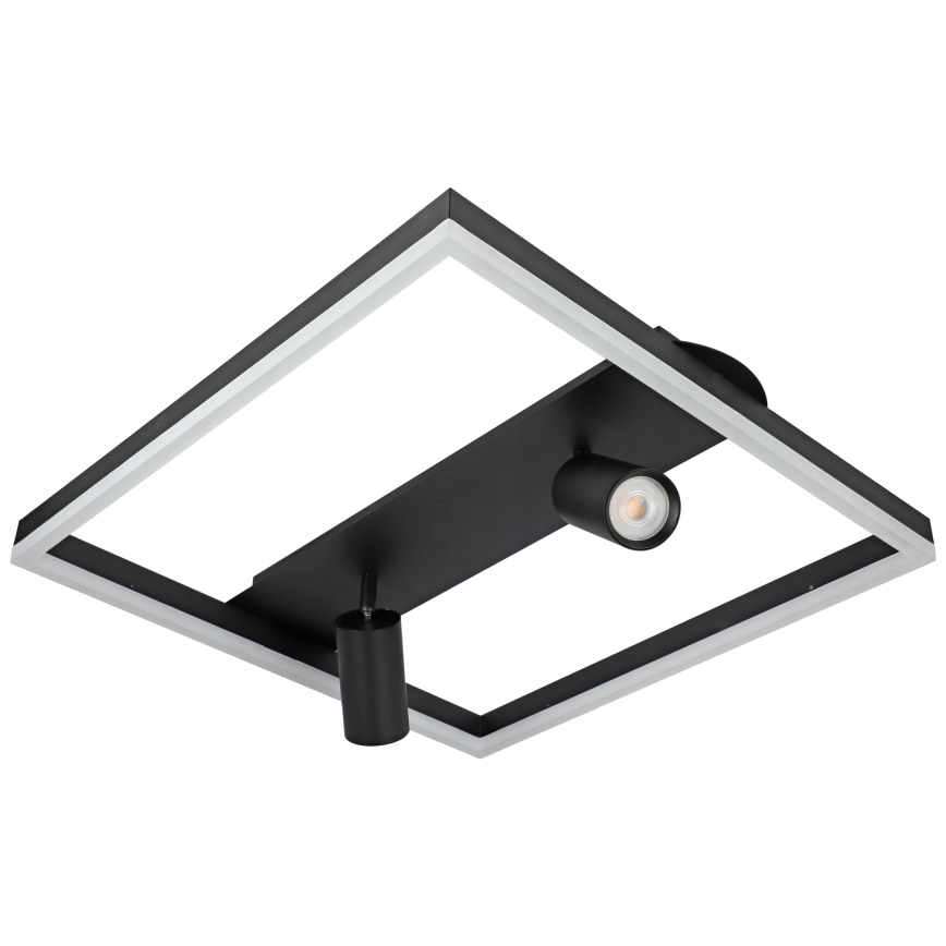 Plafonnier LED LED/38W/230V + 2xGU10/30W noir