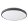 Plafonnier LED LIBRA 24W/230V 4000K Ø 39 cm noir