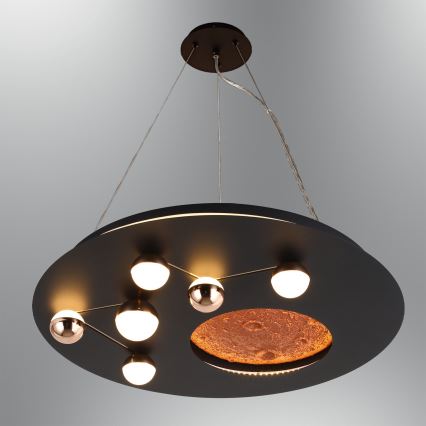 Plafonnier LED MARS LED/48W/230V 3000K noir