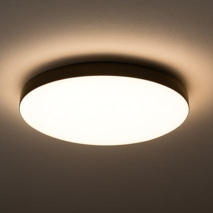 Plafonnier LED MAYA LED/36W/230V Ø 50 cm noir