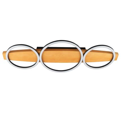 Plafonnier LED MELISA 28W/230V, 26,5 × 70 cm, finition pin