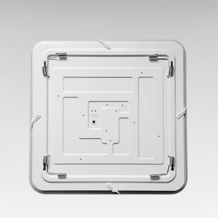 Plafonnier LED NEMO LED/36W/230V 50x50 cm chrome brillant