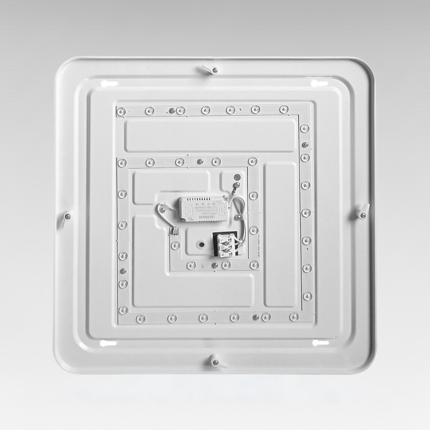 Plafonnier LED NEMO LED/36W/230V 50x50 cm chrome brillant