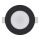 Plafonnier LED pour salle de bain LORI LED/4,5W/230V IP65 2700/4000K Ø 8,5 cm noir