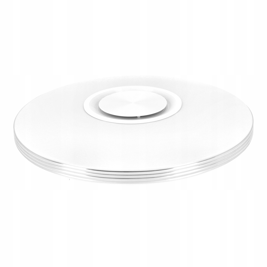 Plafonnier LED RGBW dimmable avec haut-parleur LED/60W/230V 3000-6000K Ø 40 cm blanc + télécommande