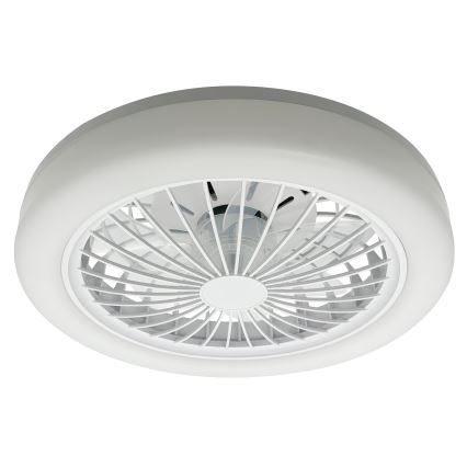 LED RGBW Dimmable plafonnier avec ventilateur ZAMBIA LED/24W/230V 3000-6500K blanc + télécommande