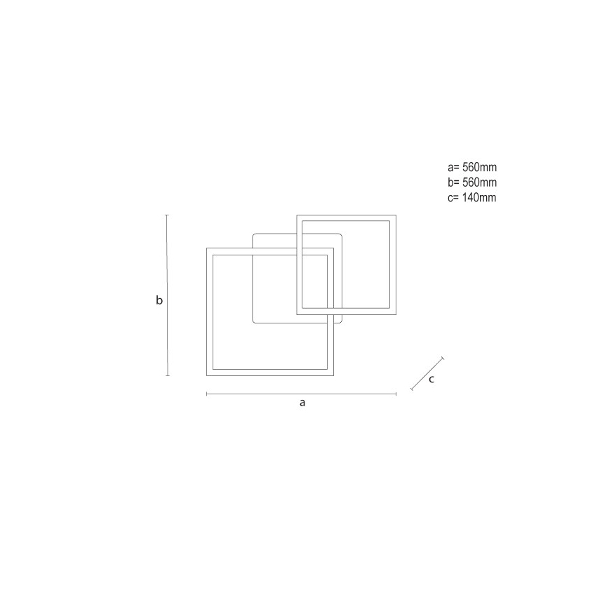 Plafonnier LED RGBW dimmable LED/75W/230V 3000-6500K + télécommande