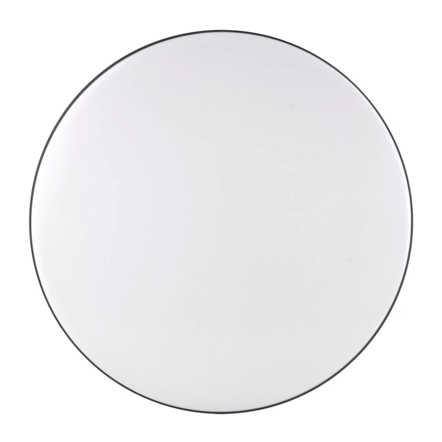 Plafonnier LED salle de bain MOON LED/18W/230V noir IP44