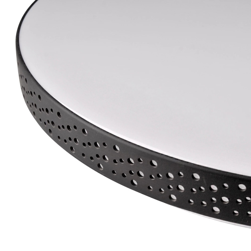 Plafonnier LED salle de bain MOON LED/18W/230V noir IP44