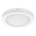 Plafonnier LED SIGARO 24W / 230V / 3000/4000/6500K, Ø 22 cm, blanc