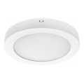 Plafonnier LED SIGARO LED/18W/230V 3000/4000/6500K Ø 22 cm blanc