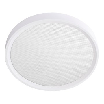 Plafonnier LED SIMEN, 18 W, 230 V, 4000 K, IP40, Ø 23 cm, blanc, UGR<19