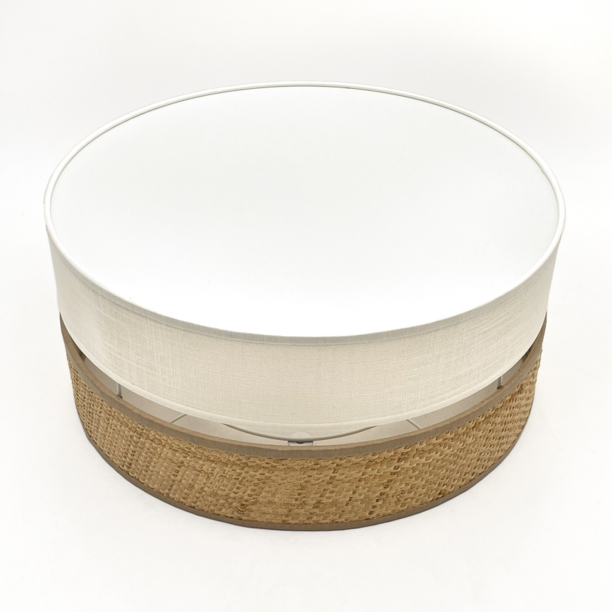 Plafonnier LED SIRJA BOHO LED/20W/230V 4000K Ø 35 cm beige/crème