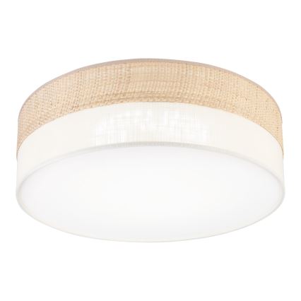 Plafonnier LED SIRJA BOHO LED/36W/230V 4000K Ø 45 cm beige/crème