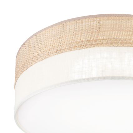Plafonnier LED SIRJA BOHO LED/36W/230V 4000K Ø 45 cm beige/crème