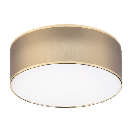 Plafonnier LED SIRJA LED/20W/230V 4000K Ø 35 cm marron/doré