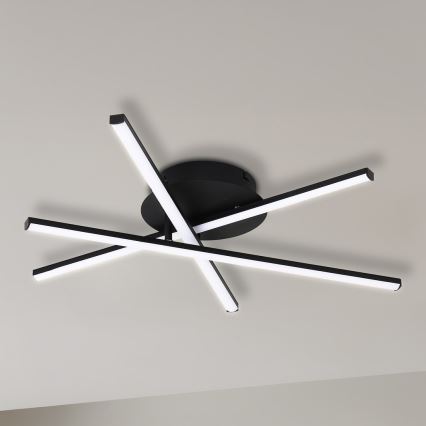 Plafonnier LED STICK LED/12W/230V noir