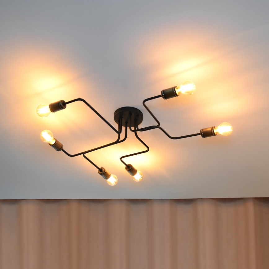 Plafonnier LED TUBE 6xE27/15W/230V