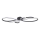 Plafonnier LED VIOLIN LED/40W/230V noir